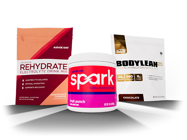AdvoCare Rehydrate, Spark Canister and BodyLean25