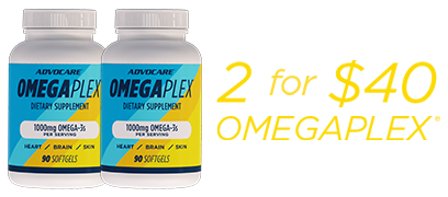 2 AdvoCare OmegaPlex bottles. 2 for $40 OmegaPlex
