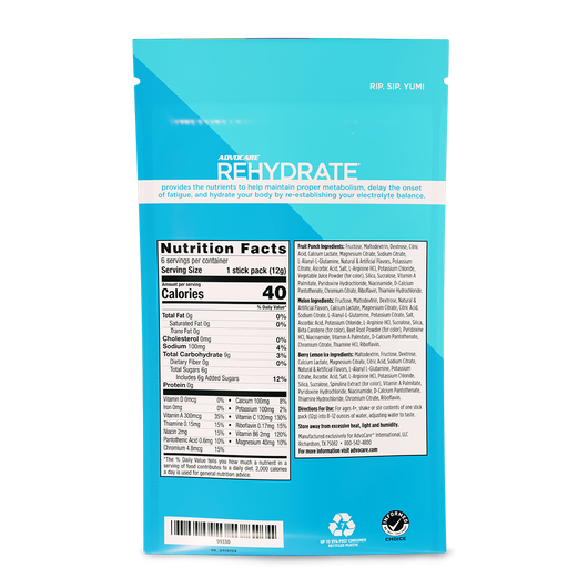AdvoCare Rehydrate® Sample Pack  large image number 3