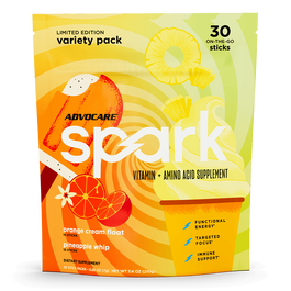 Spark Variety Pack: Orange Cream Float + Pineapple Whip