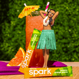 Spark® Stick Packs, Passion Orange Guava