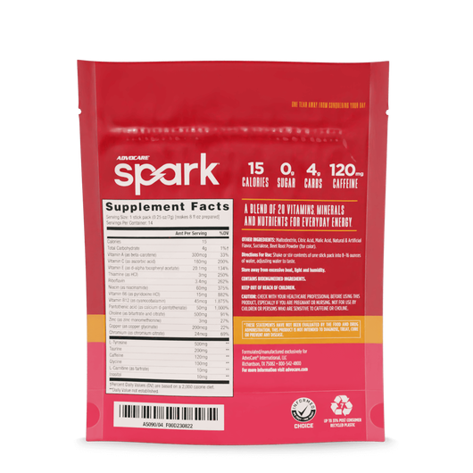 Spark® Stick Packs, Cranberry Peach Orange  large image number 3