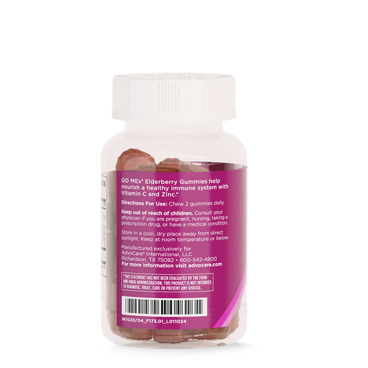 GO MEs® Elderberry Gummies  large image number 4