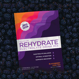 AdvoCare Rehydrate® Stick Packs, Blackberry Iced Tea