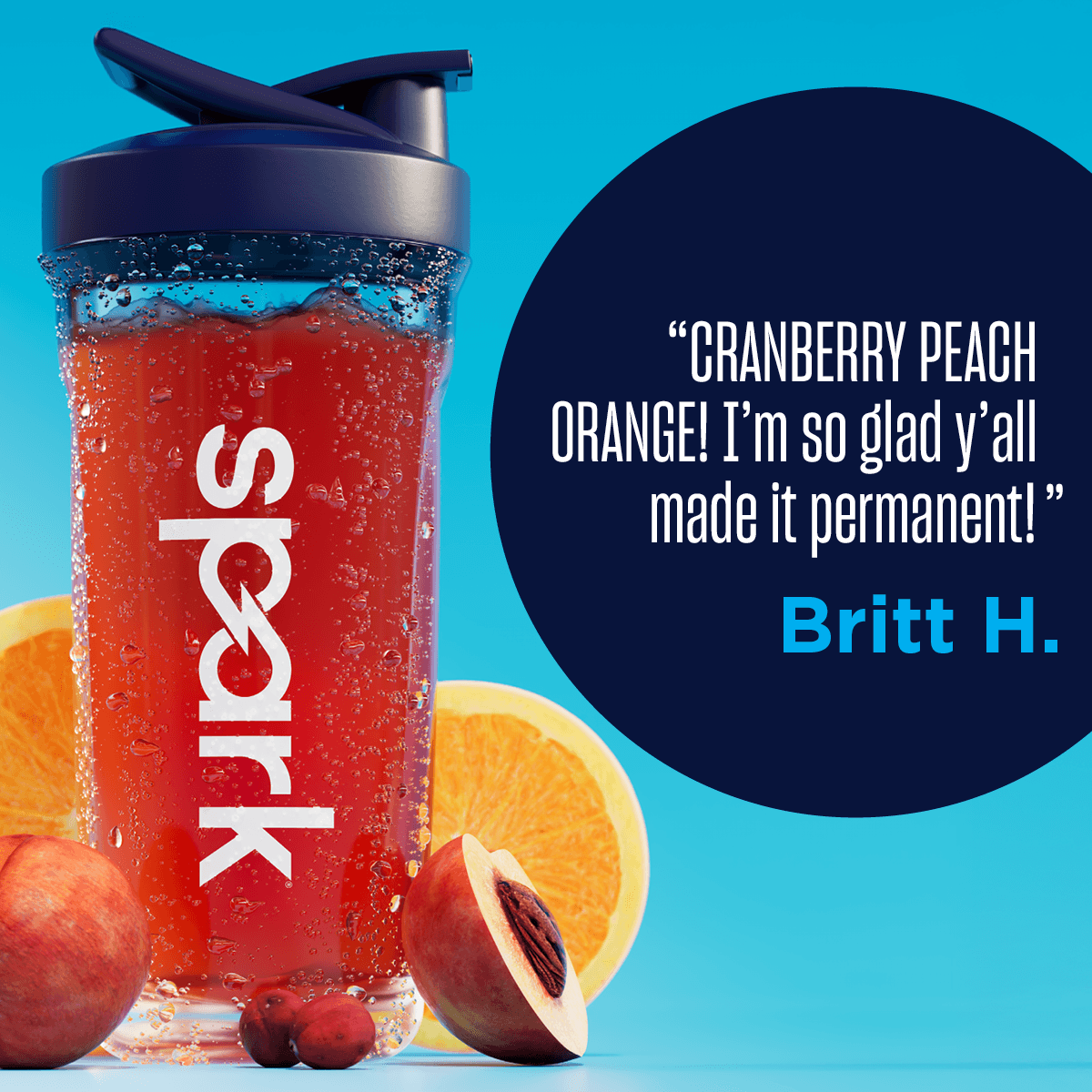 Cranberry Peach Orange