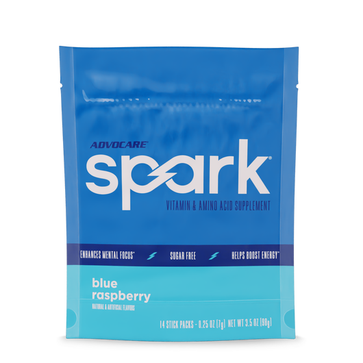 Spark® Stick Packs, Blue Raspberry  large image number 1