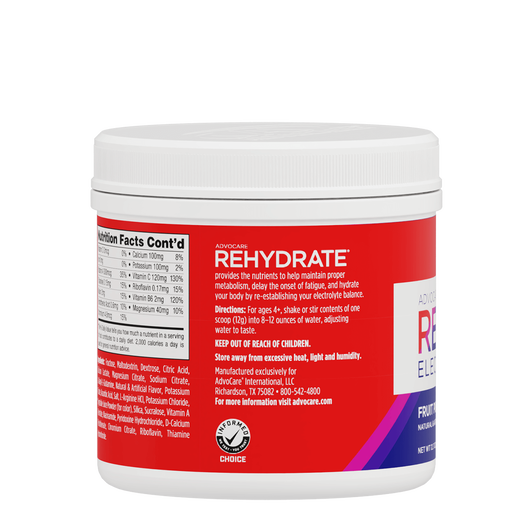AdvoCare Rehydrate® Canister, Fruit Punch  large image number 5