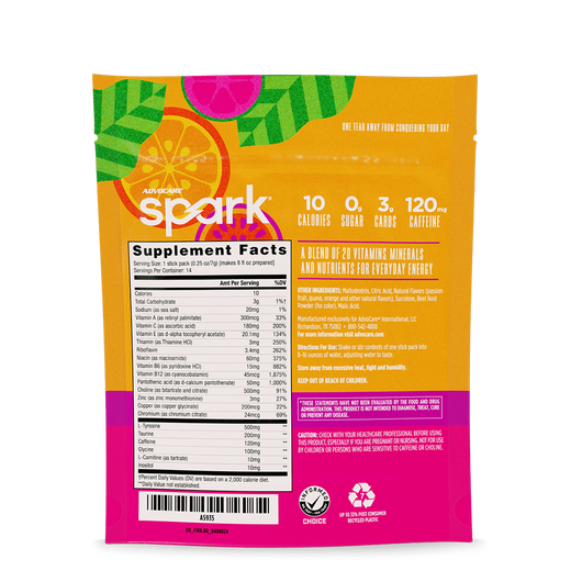 Spark® Stick Packs, Passion Orange Guava  large image number 3