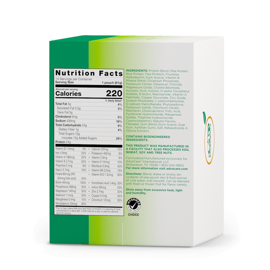 AdvoGreens® Meal Replacement Shake, Salted Caramel  large image number 3
