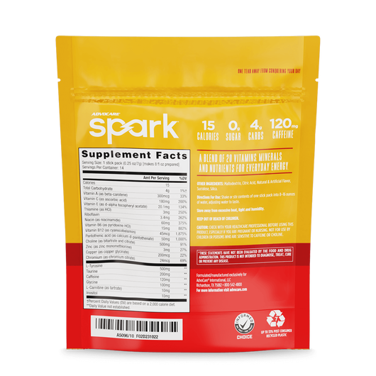 Spark® Stick Packs, Mango Strawberry  large image number 3