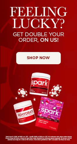 Feeling Lucky? Get Double Your Order, On Us!
