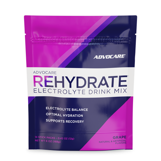 AdvoCare Rehydrate® Stick Packs, Grape  large image number 1