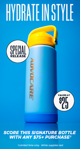 Hydrate in Style! Free Signature Water Bottle with any $75+ Purchase