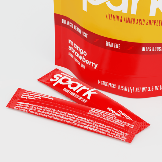 Spark® Stick Packs, Mango Strawberry  large image number 4