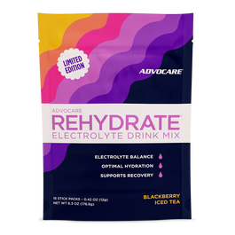 AdvoCare Rehydrate® Stick Packs, Blackberry Iced Tea