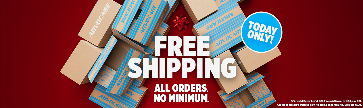 Today Only! Free Shipping. All Orders. No Minimum.