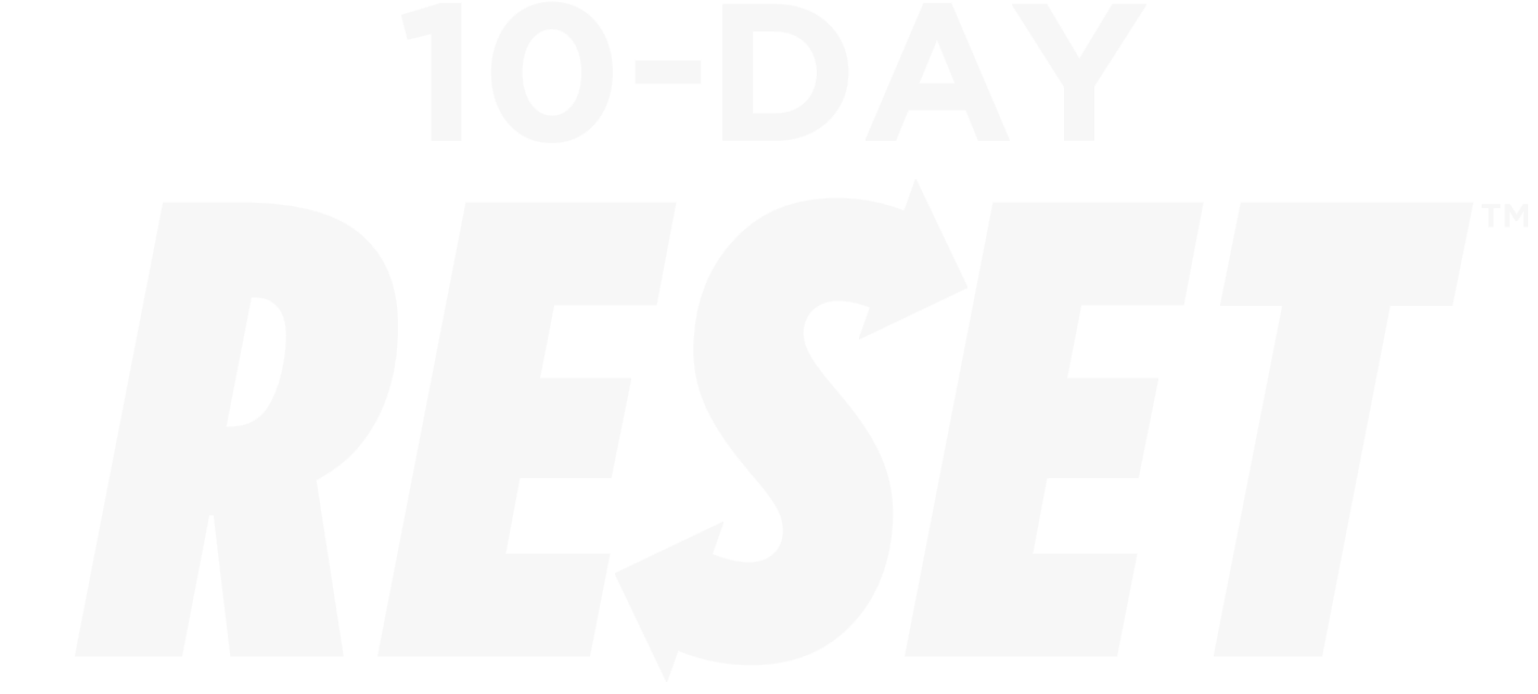 10-Day Reset logo White